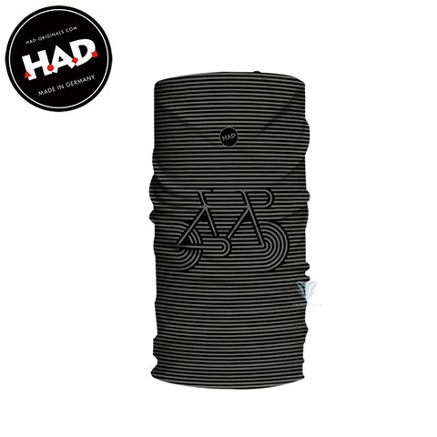 [德國HAD] HA110 Original頭巾-條紋腳踏車