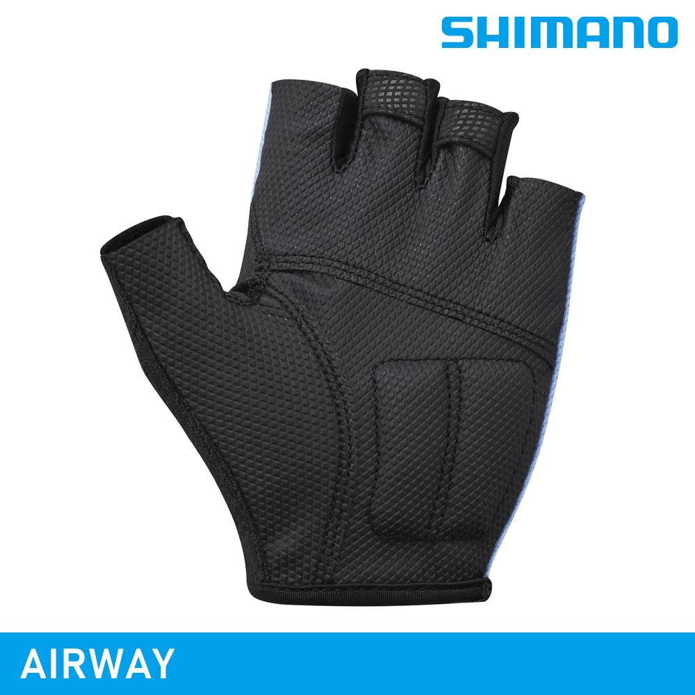 SHIMANO 禧瑪諾 【城市綠洲】 AIRWAY 女用手套 / 水藍色