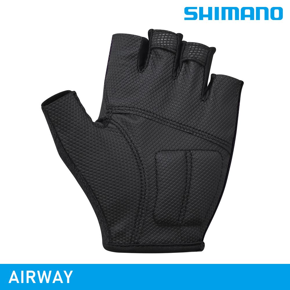 SHIMANO 禧瑪諾 【城市綠洲】 AIRWAY 女用手套 / 黑色