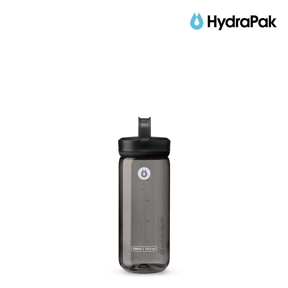 Hydrapak  Recon 500ml 提把寬口水瓶 / 炭灰