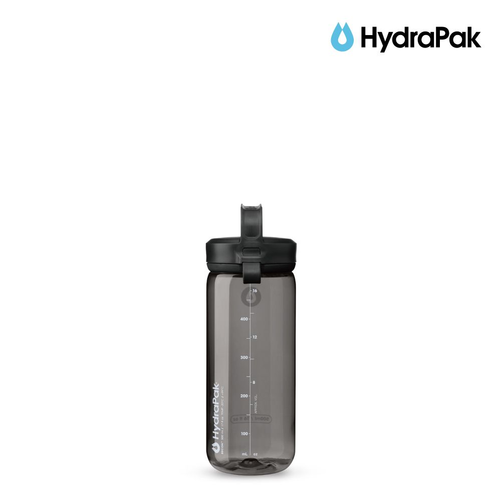 Hydrapak  Recon 500ml 提把寬口水瓶 / 炭灰