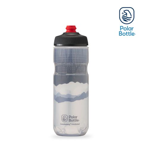 Polar Bottle 20oz 雙層保冷噴射水壺 Dawn to Dusk 灰白