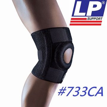 LP 美國護具第一品牌 #733CA 透氣式兩側彈簧條調整型護膝