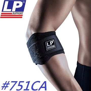 LP 美國護具第一品牌 #751CA 透氣式網球/高爾夫球調整型護肘