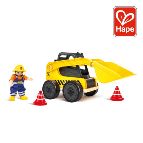 Hape 德國Hape 多功能裝載機(玩具車/家家酒遊戲/木製玩具)