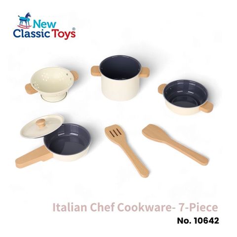  荷蘭 New Classic Toys 義式主廚鍋具7件組-10642
