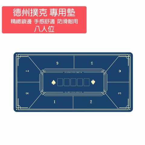 樂居家 Texas hold them 8人位德州撲克桌墊40*80cm