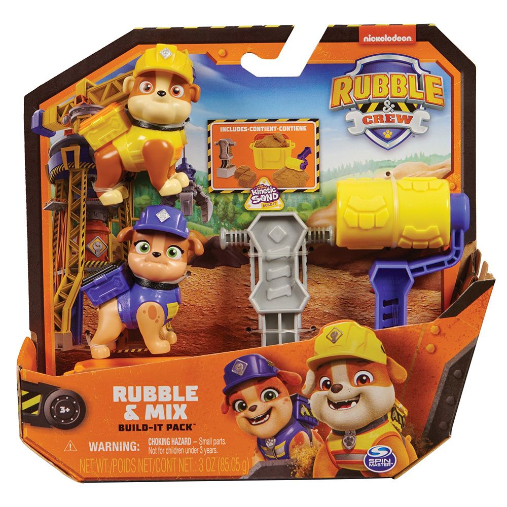 paw patrol 汪汪隊立大功 Rubble & Crew 基本人物組(隨機)