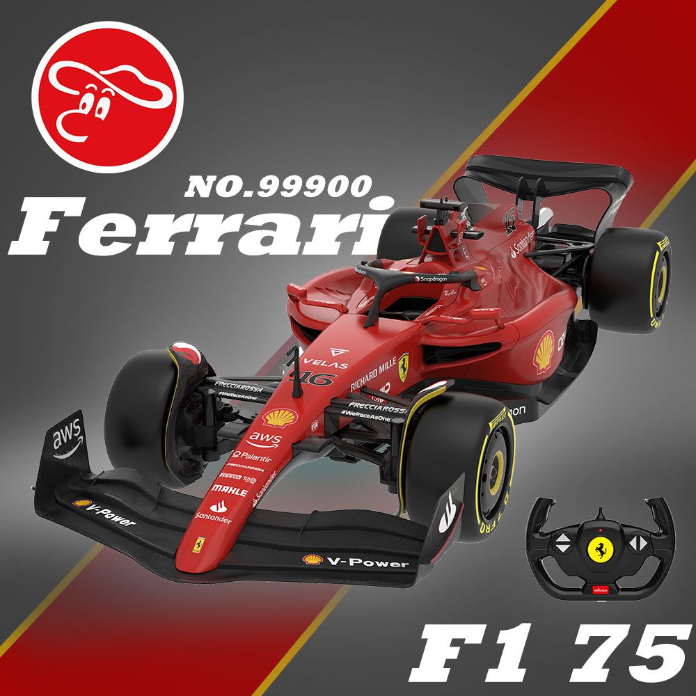 瑪琍歐玩具 2.4G 1:12 Ferrari F1 75 遙控車/99900