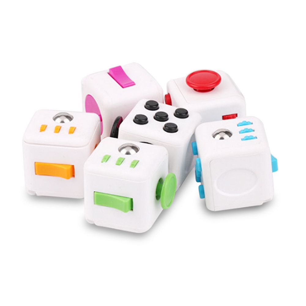  (一組8入)MFC04迷你款舒壓方塊(Fidget Cube)(顏色隨機)  