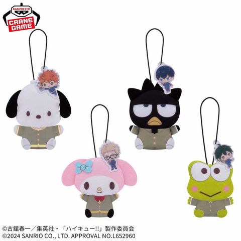 BANPRESTO 景品 排球少年 × 三麗鷗 絨毛玩偶 Vol.1 單售