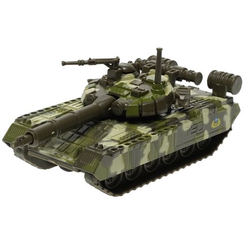 合金車玩具軍事迷彩坦克車迴力車玩具汽車模型玩具車 CT-1808【小品館】