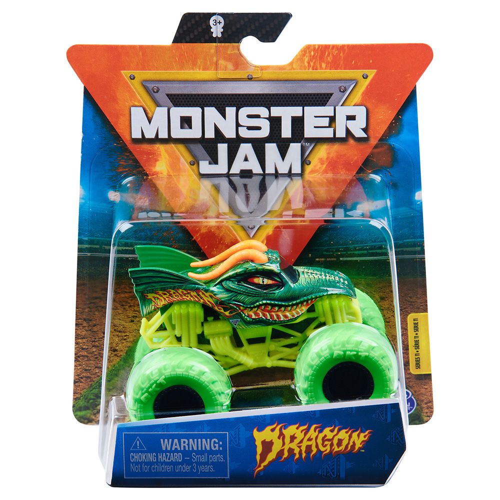 MONSTER JAM 怪獸卡車】美國怪獸大腳車1:64系列合金車特別版(加拿大