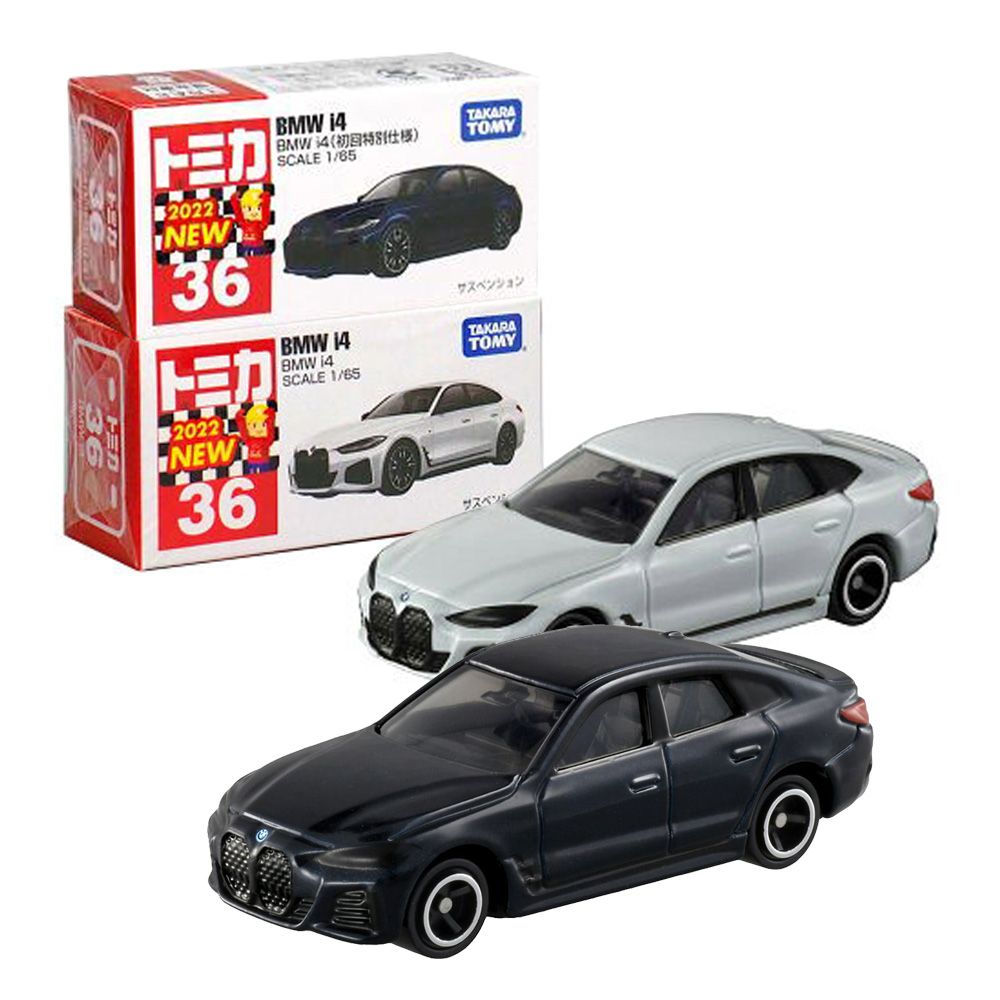 TOMICA】 多美小汽車BMW i4 一般+初回版No.36 - PChome 24h購物