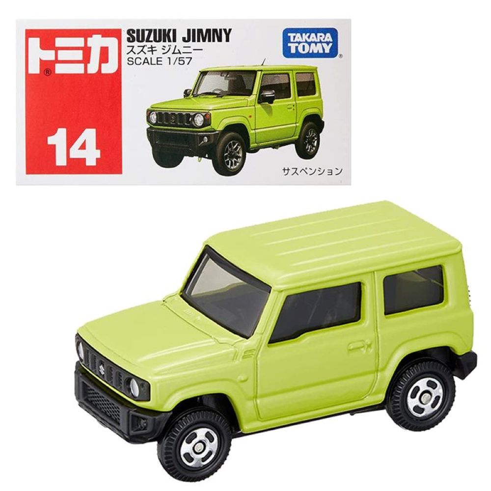 TOMICA  汽車世界 多美小汽車 Suzuki Jimny No.014