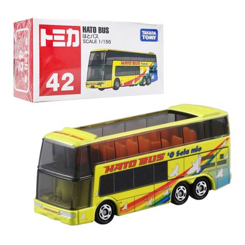 TOMICA 多美小汽車 三菱HATO BUS No.042