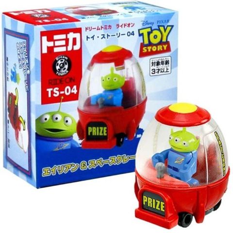 【TOMICA】 騎乘系列 多美小汽車 玩具總動員 三眼怪&amp;火箭 TS-04