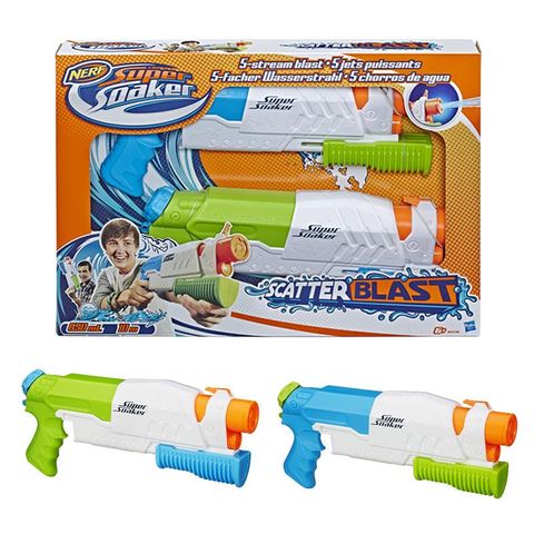 Hasbro 孩之寶 NERF 超威水槍系列 五重火力2入組