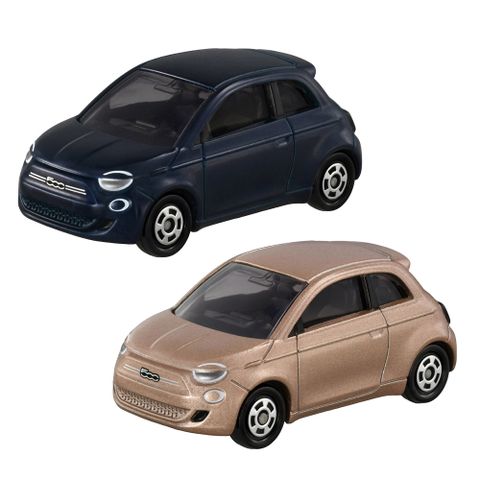 TOMICA 多美小汽車 NO.016 FIAT 500e 初回+FIAT 500e