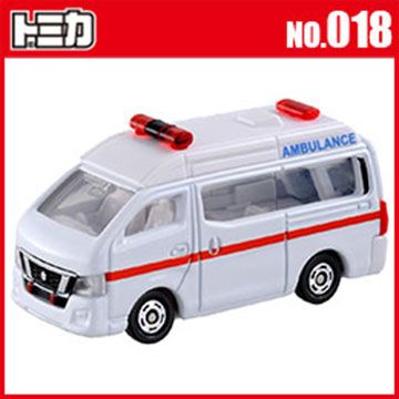 funbox 麗嬰國際 《TOMICA》多美小汽車NO.018日產NV350救護車