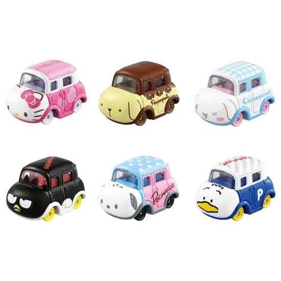 Sanrio 三麗鷗 日貨多美車 車組 整組6款