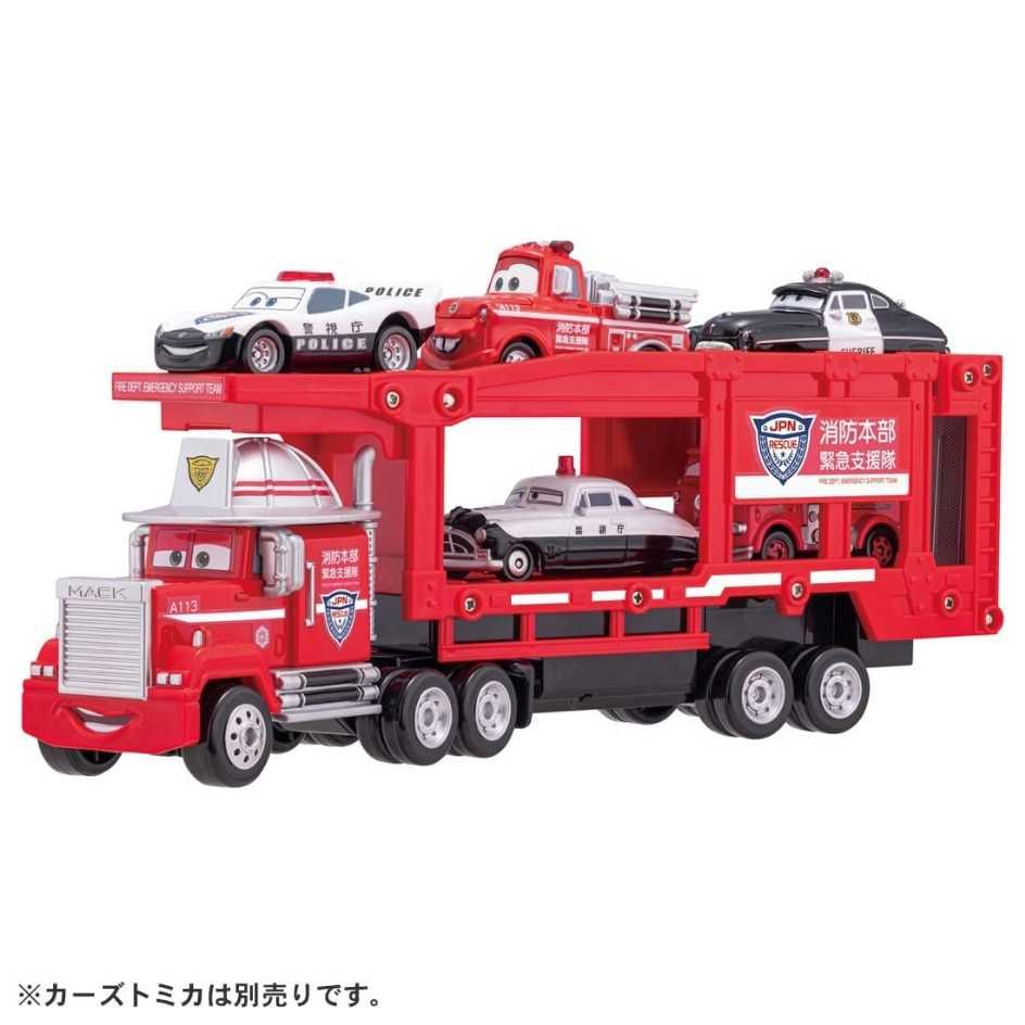 TAKARA TOMY  多美小汽車 TOMICA 汽車總動員 CARS 麥大叔消防運輸貨車