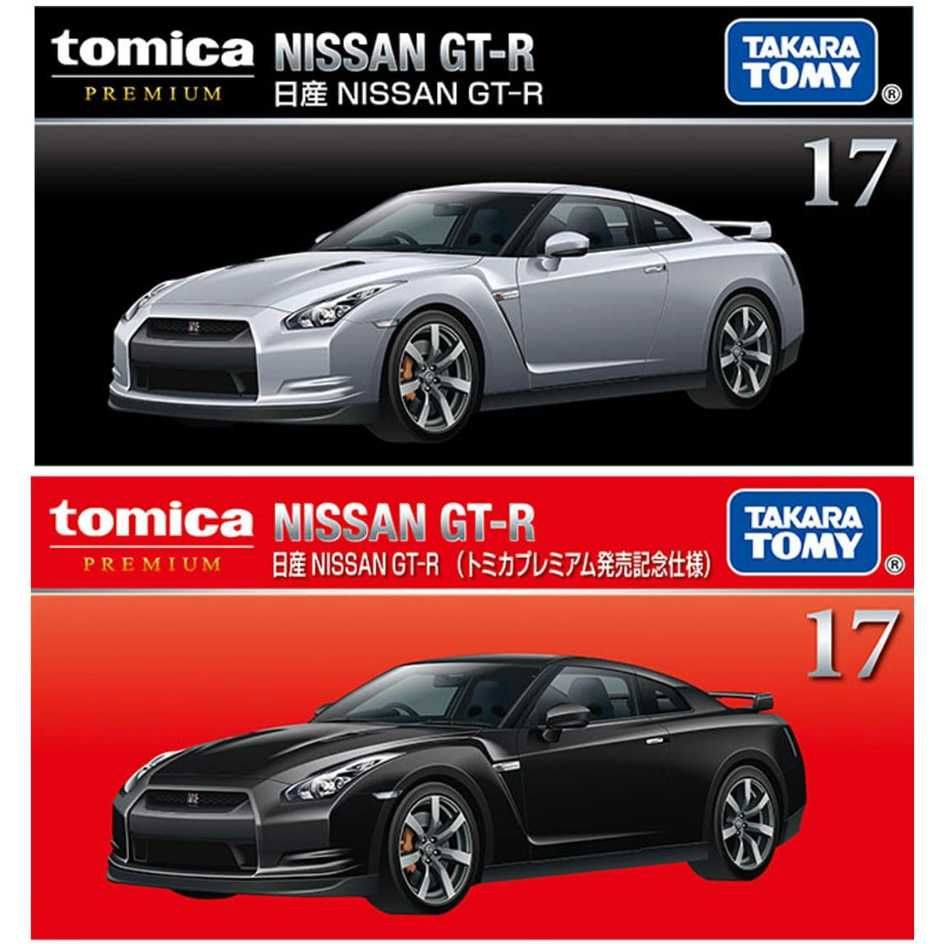 TAKARA TOMY 多美小汽車 PRM系列 PREMIUM #17 日產 NISSAN GT-R 一般+初回