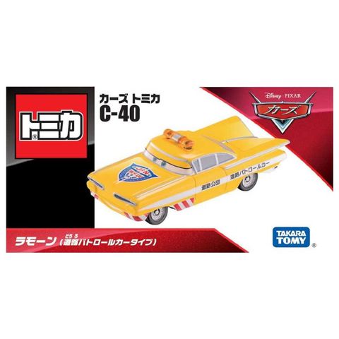 TAKARA TOMY 多美小汽車 TOMICA 汽車總動員 C-40 雷蒙 (公路巡警版)