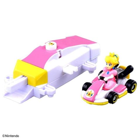 TAKARA TOMY 多美小汽車 TOMICA 瑪利歐 碧姬公主 小汽車 (附發射器)