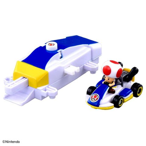 TOMICA 瑪利歐賽車 奇諾比奧小汽車(附發射器)