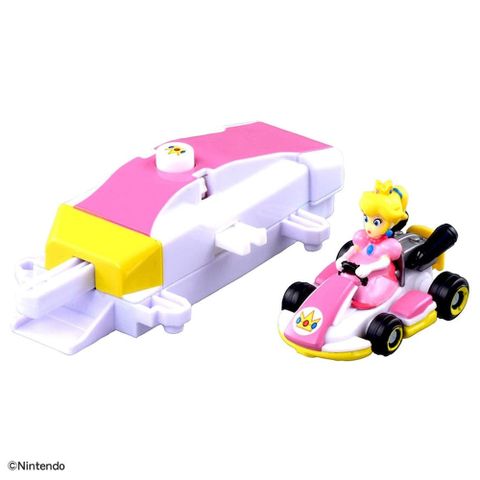 TOMICA 瑪利歐賽車 碧姬小汽車(附發射器)