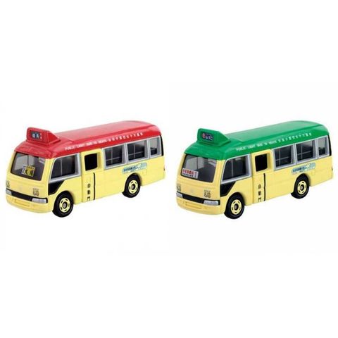 TAKARA TOMY 多美小汽車 TOMICA 香港巴士 兩款分售 紅色 綠色