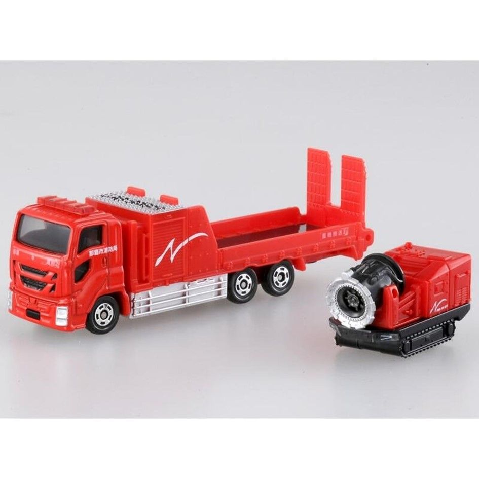 TAKARA TOMY 多美小汽車 TOMICA #128 那霸市消防車 日本 那霸市 消防車 消防