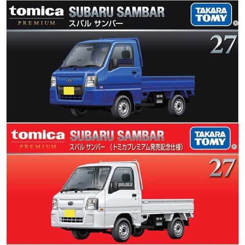 TAKARA TOMY 多美小汽車 PRM系列 PREMIUM #27 速霸陸 Samber 一般+初回