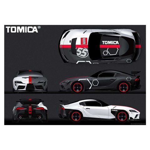 TAKARA TOMY 多美小汽車 TOMICA 55周年紀念合作車款-GR Supra GT4 EVO