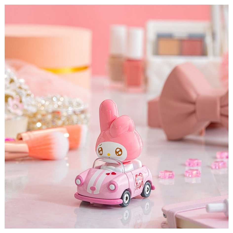 TAKARA TOMY 多美小汽車 TOMICA TUNES 三麗鷗 小車盲盒 中盒六入 第一彈
