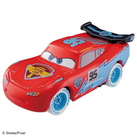 TAKARA TOMY 多美小汽車 TOMICA DISNEY 閃電麥坤 (冰上賽車版)