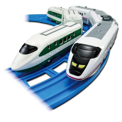 PLARAIL 鐵道王國 E2系新幹線&E3系新幹線 雙入組