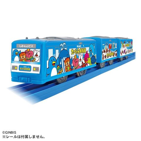 TAKARA TOMY 多美列車 鐵道王國 PLARAIL ES Tabekko 動物水族館列車