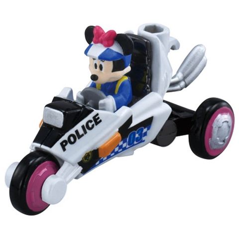 TOMICA DS-03警急救援警隊-米妮 DS14228 米奇妙妙保衛隊 迪士尼小汽車