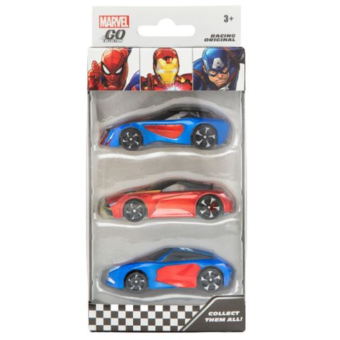 Marvel 漫威 GO COLLECTION合金車-3輛組 LE13704