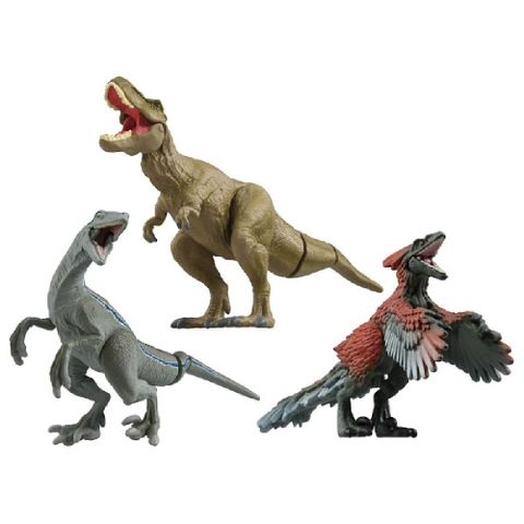 TOMICA ANIA 探索動物系列 侏儸紀世界 獵食恐龍組(3入) AN19459