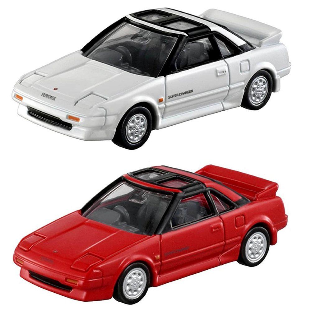 TOMICA  PREMIUM 40 豐田MR 2+初回2台一起賣 TM29779+TM90696