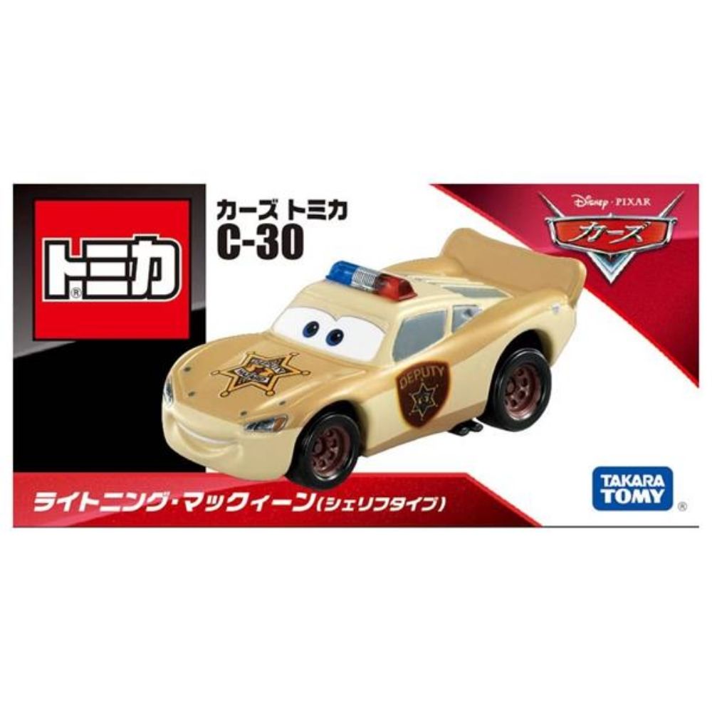 TAKARA TOMY TOMICA 汽車總動員 C-30 閃電麥坤 (公路旅行 警長版) DS22797