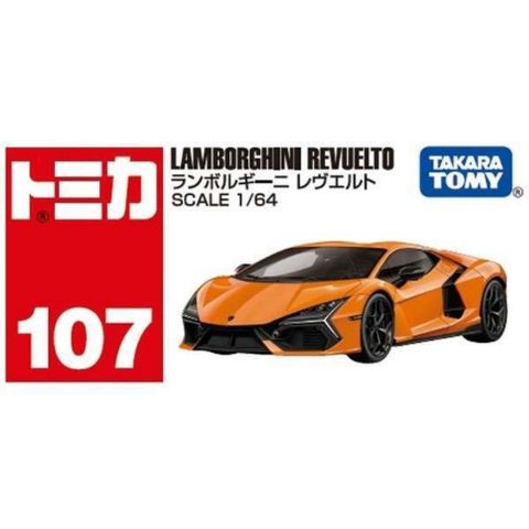 TAKARA TOMY TOMICA No.107 藍寶堅尼 Revuelto V12 一般 TM107A5