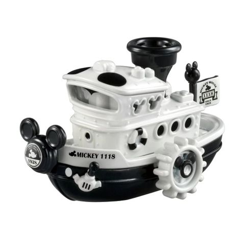 TOMICA 迪士尼特仕車米奇蒸氣船(黑白) DS95419