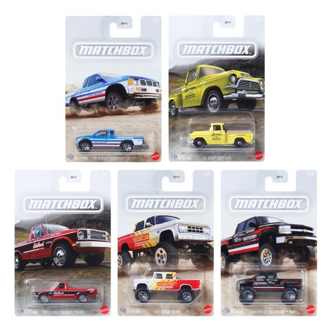 火柴盒小汽車-滾輪主題系列 一組5入(E箱號)