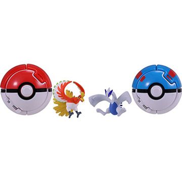 TAKARA TOMY 精靈寶可夢 PokeDel-z 對戰組(鳳王+路奇亞)