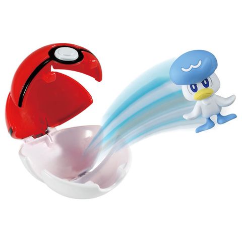 TAKARA TOMY 精靈寶可夢 PokeDel-Z 寶可夢新決戰球-精靈球(潤水鴨)