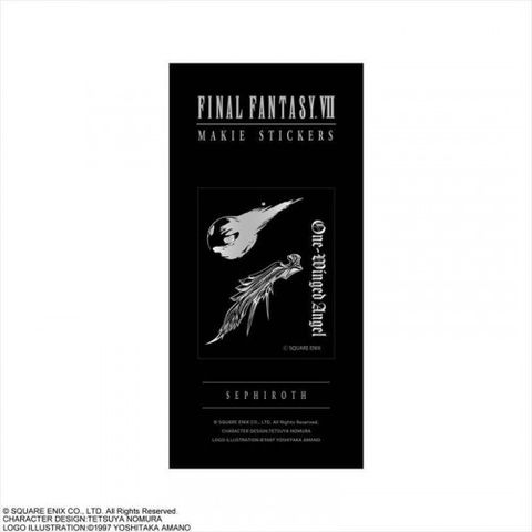 Final FANTASY VII 系列 金屬貼紙 賽菲羅斯